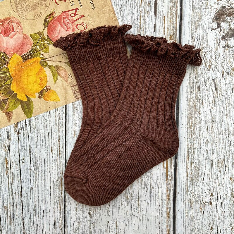 Frilly Children Socks
