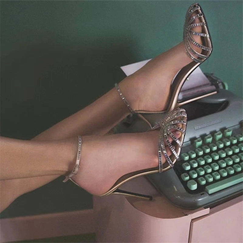 Ankle Strap High Heels