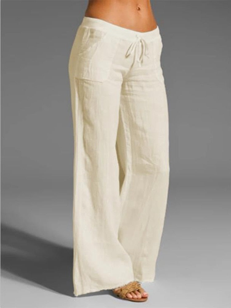 Relaxed Linen Pants