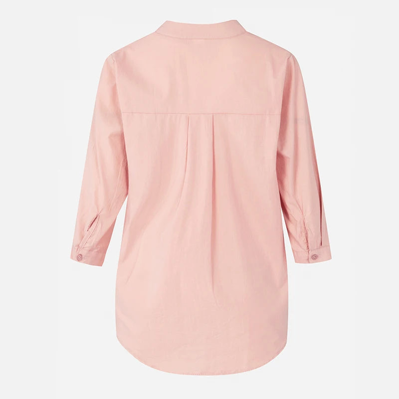 3/4 Sleeve Pullover Shirt