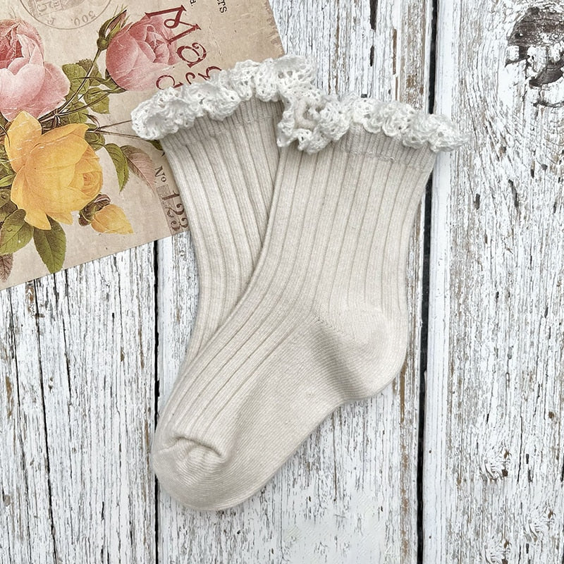 Frilly Children Socks