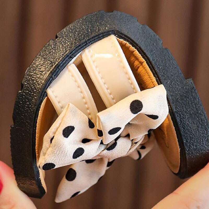 Bow Open-Toe Sandals