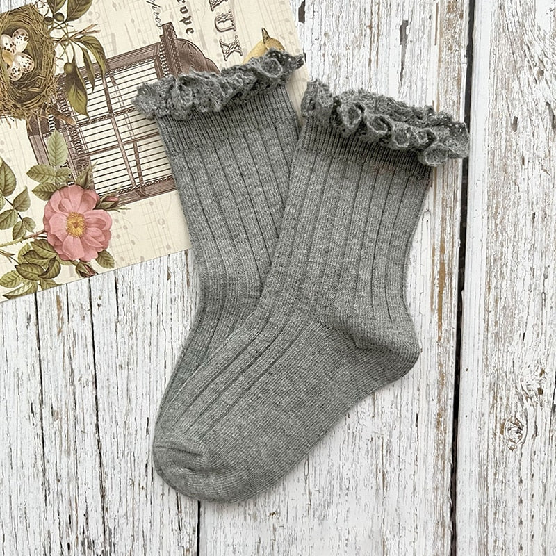 Frilly Children Socks