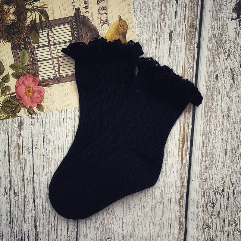 Frilly Children Socks
