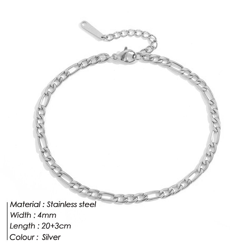 Elegant Steel Anklet