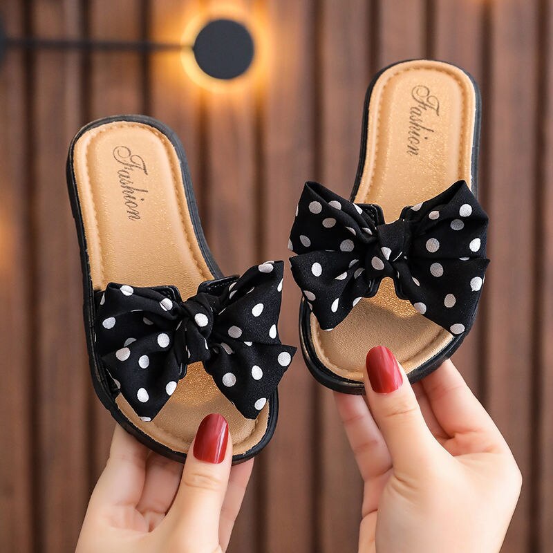 Bow Open-Toe Sandals