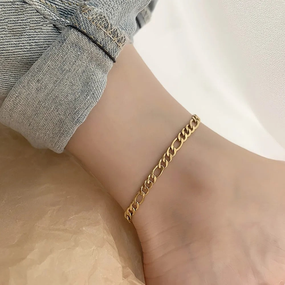 Elegant Steel Anklet