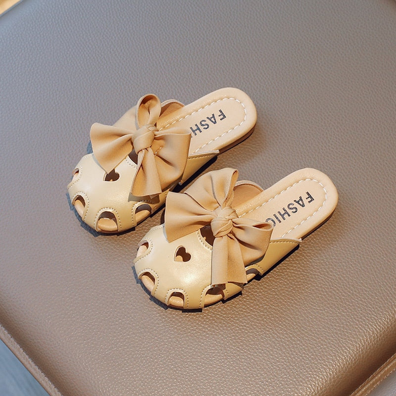 Ribbon Bowtie Slippers