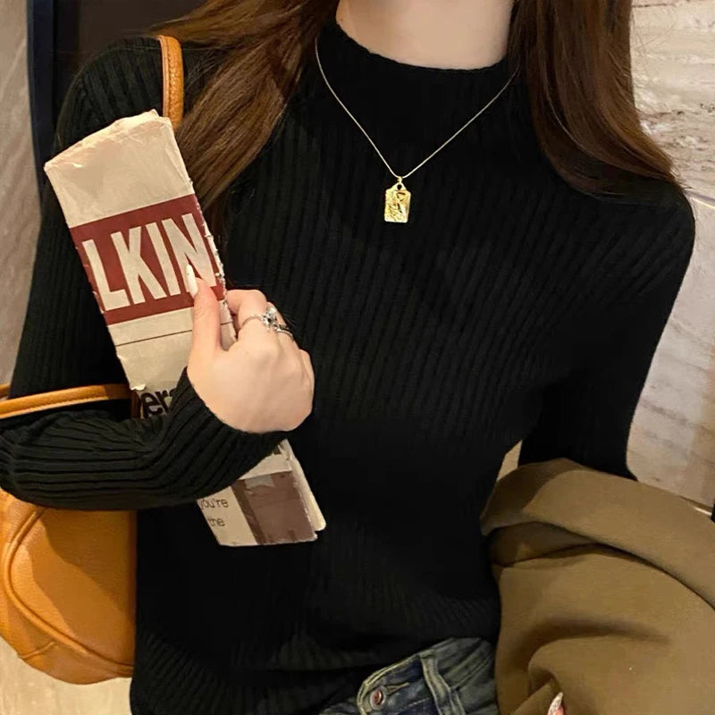 Long Sleeved Turtleneck Sweater