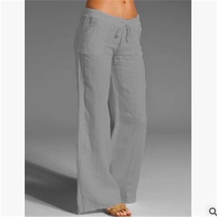 Relaxed Linen Pants
