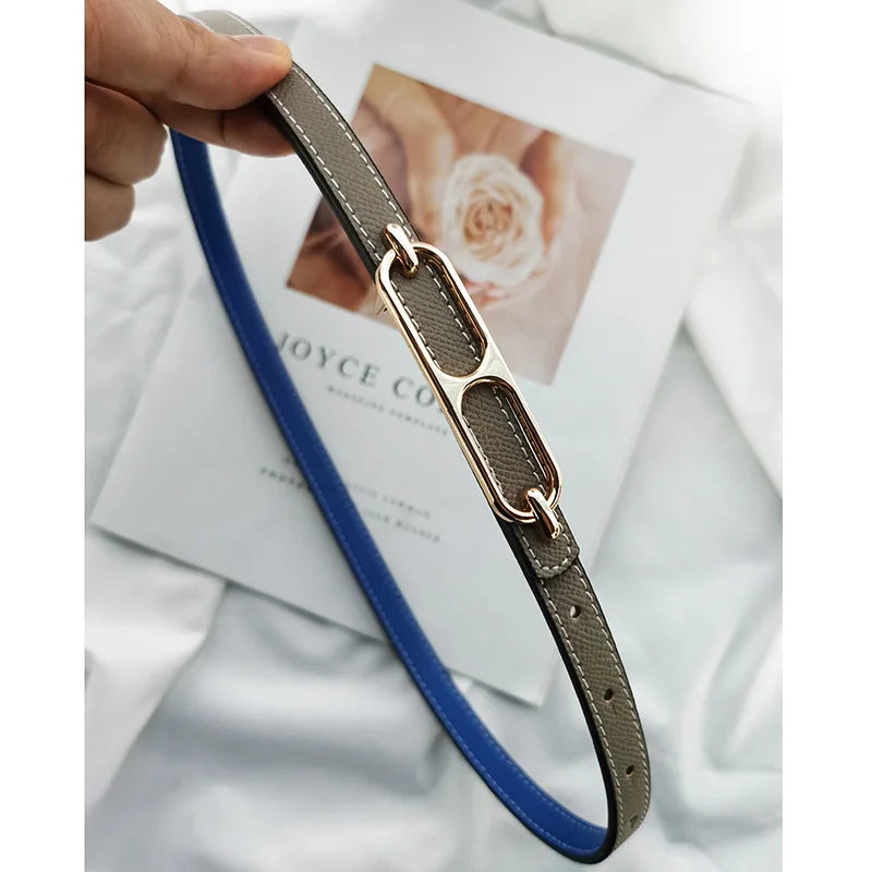 Double Sided Leather Belt