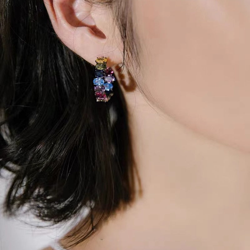 Elegant Crystal Earrings