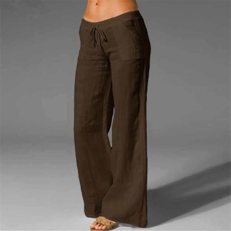 Relaxed Linen Pants