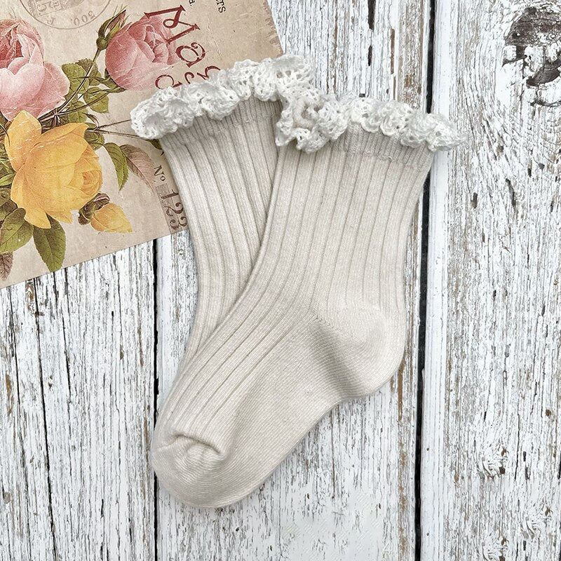Frilly Children Socks