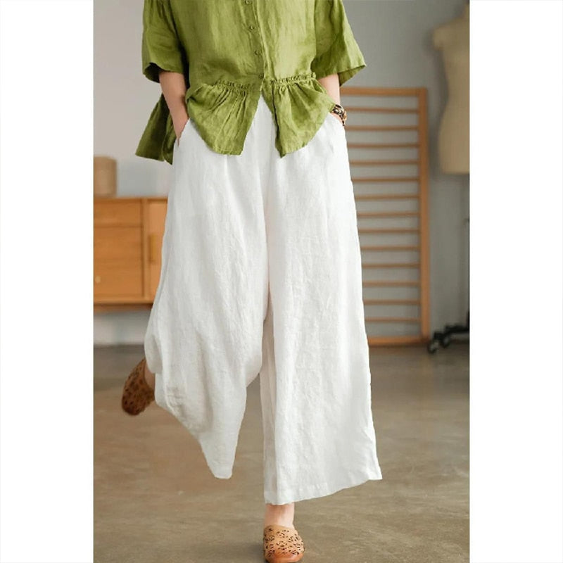 Loose Nine-point Trousers