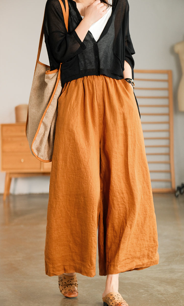 Loose Nine-point Trousers