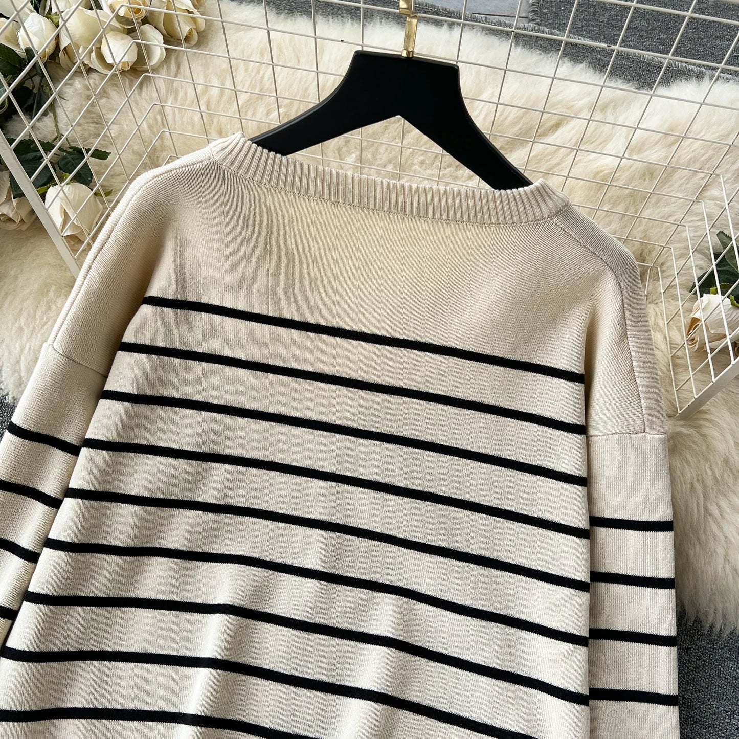 Long Sleeve Top Sweater Pant Set