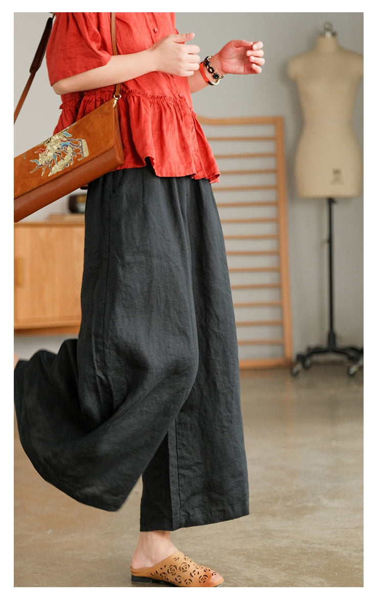 Loose Nine-point Trousers