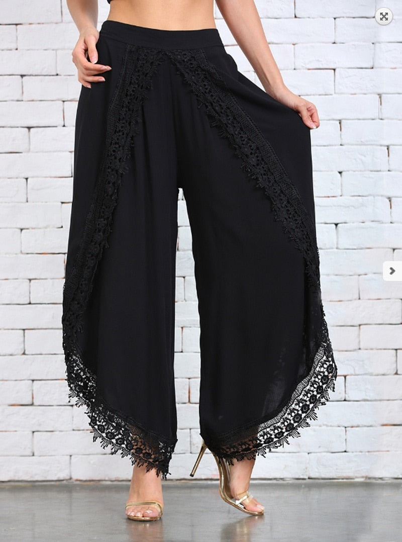 Lace Beach Trousers