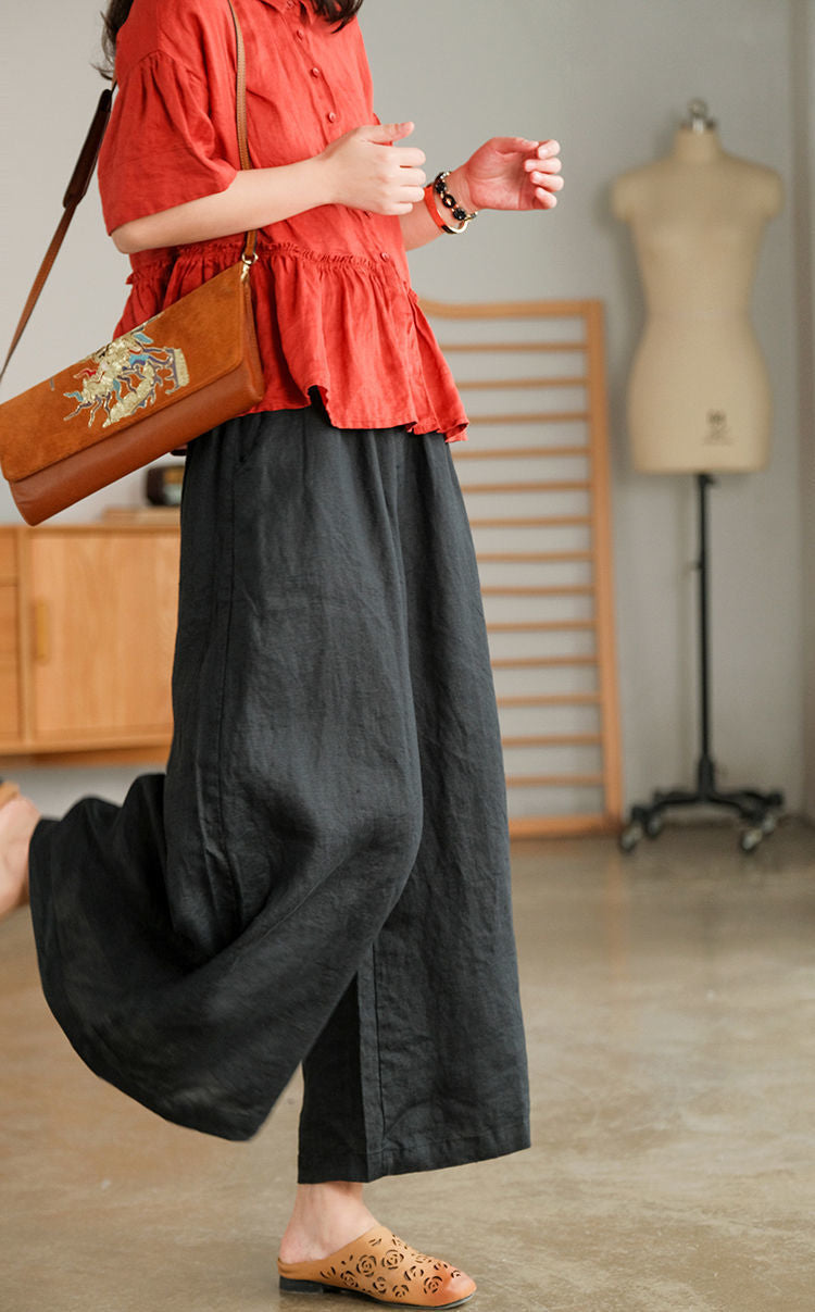 Loose Nine-point Trousers