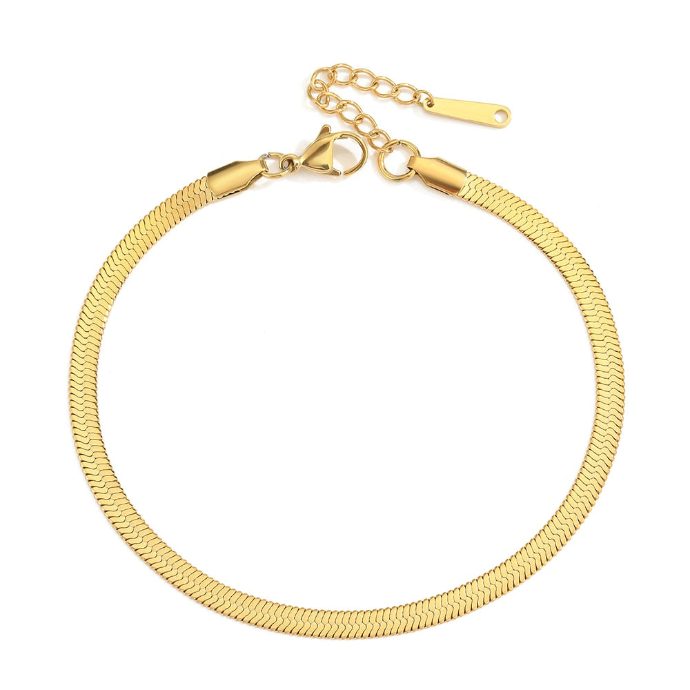 Elegant Steel Anklet