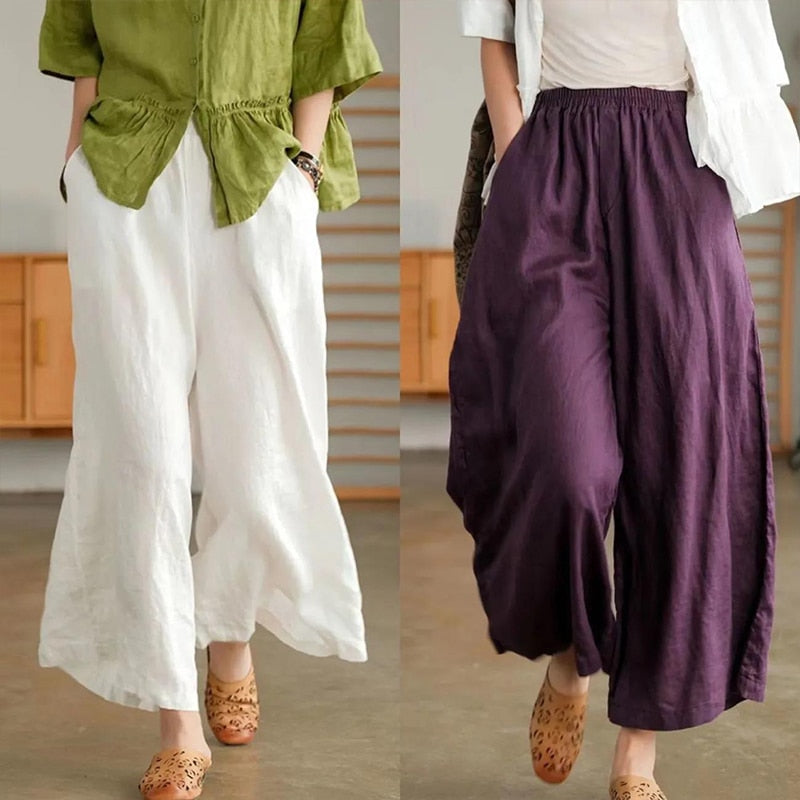 Loose Nine-point Trousers