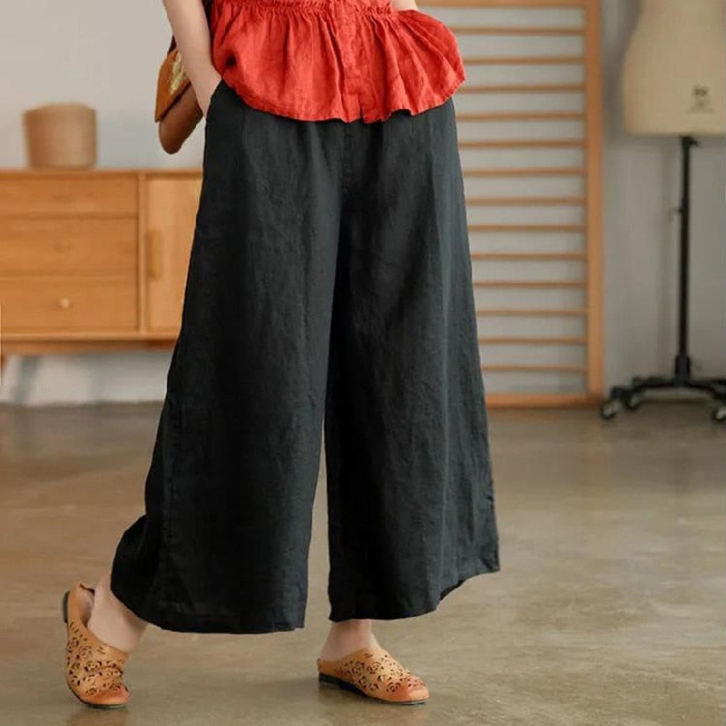 Loose Nine-point Trousers