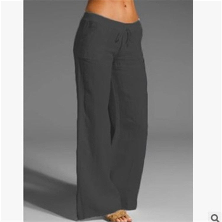 Relaxed Linen Pants