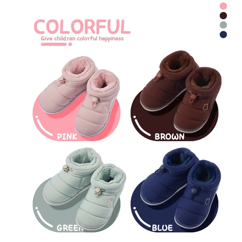 Kids Winter Home Indoor Slippers