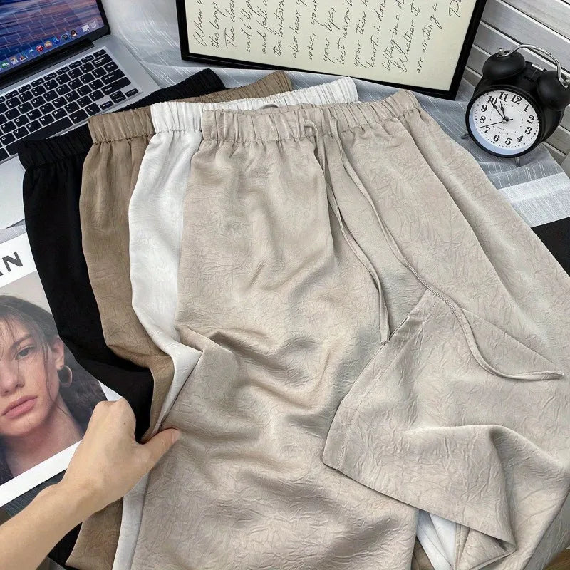 Silk Satin Women's Pants