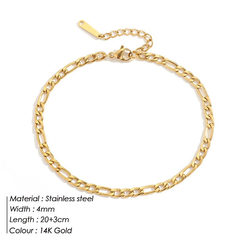 Elegant Steel Anklet