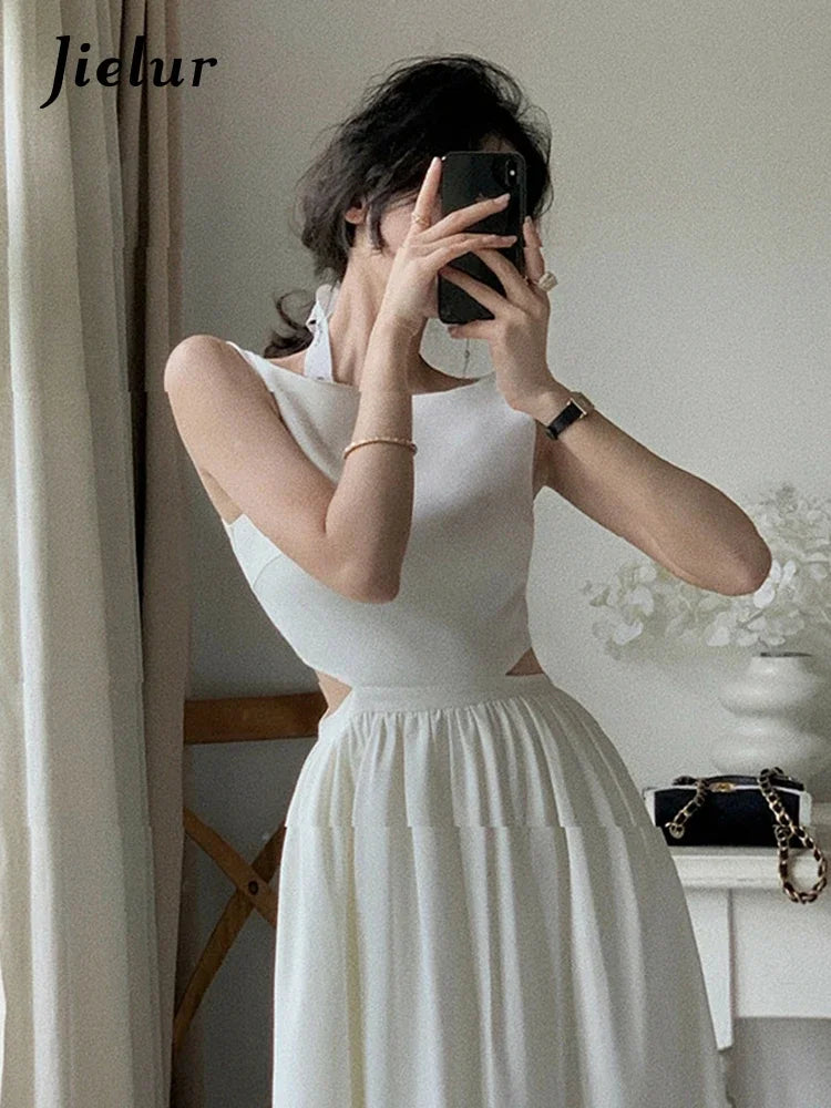 Slim Sleeveless Dress