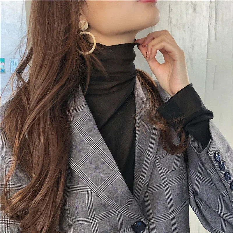 Long Sleeve Lace Blouse Top