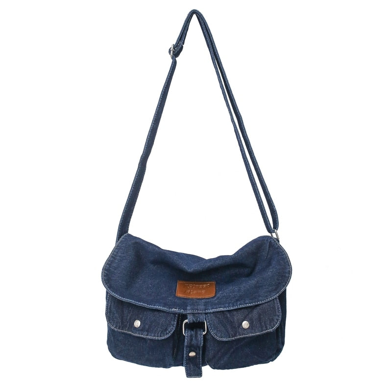 Denim Crossbody Bag