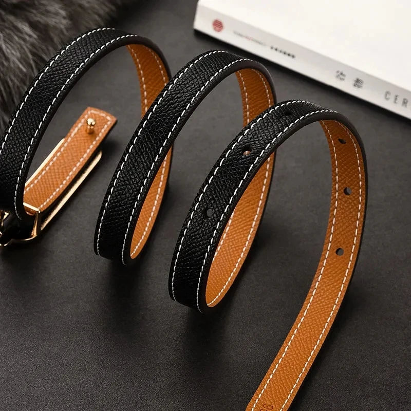 Double Sided Leather Belt