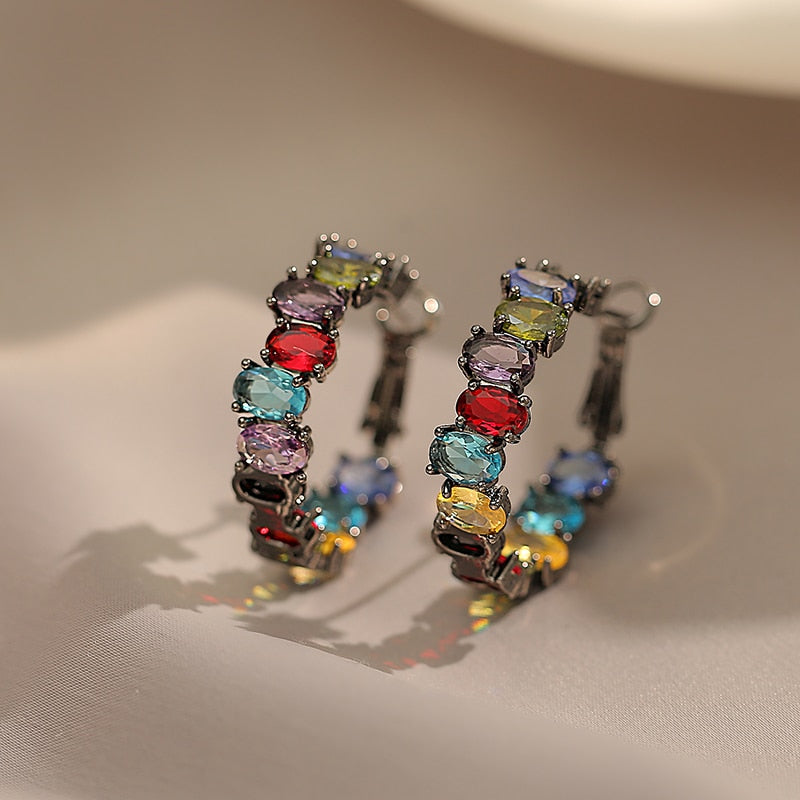 Elegant Crystal Earrings