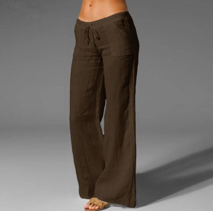 Relaxed Linen Pants