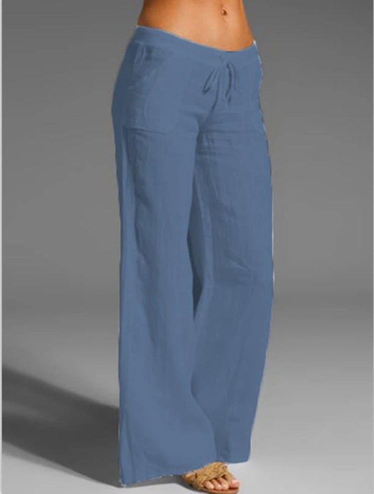 Relaxed Linen Pants