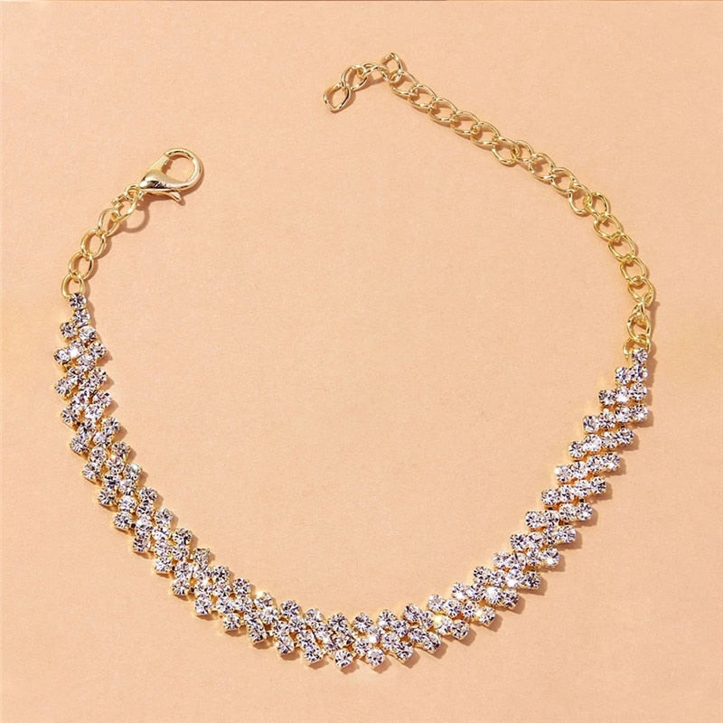 Glossy Chain Anklet