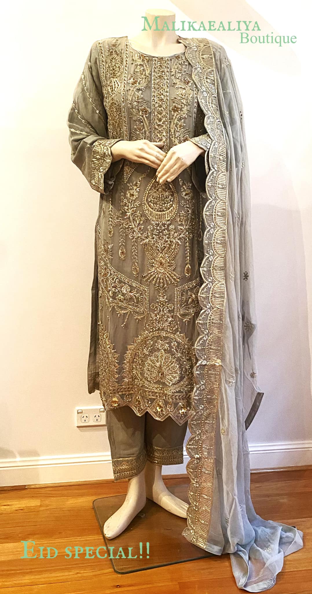 Ready Made Chiffon Formal Dress