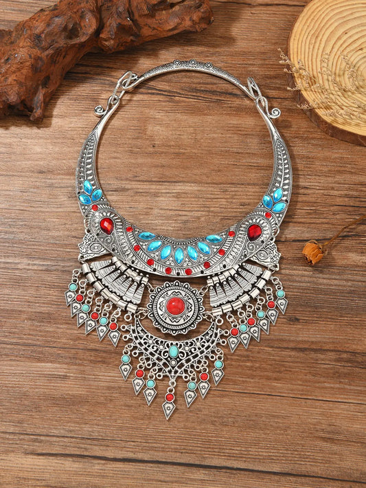 Valencia Vintage Drop Necklace
