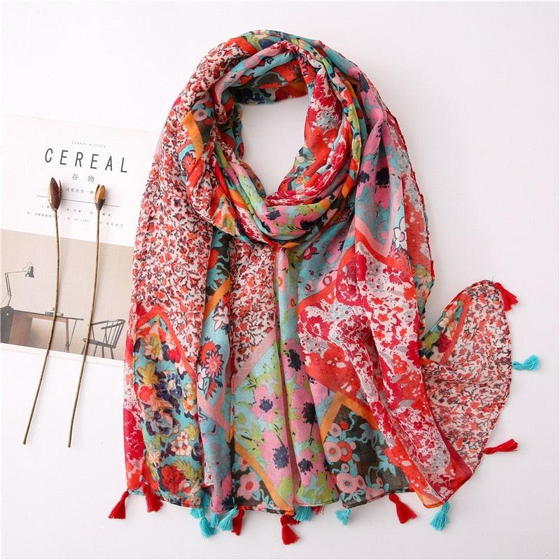 Tri-Shade Scarf