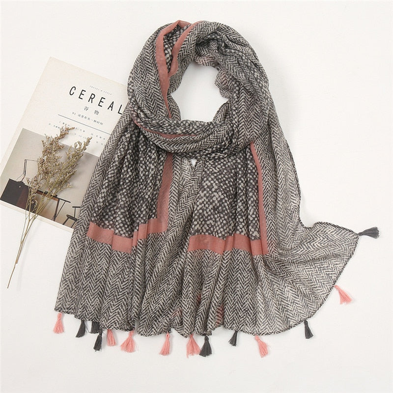 Tri-Shade Scarf
