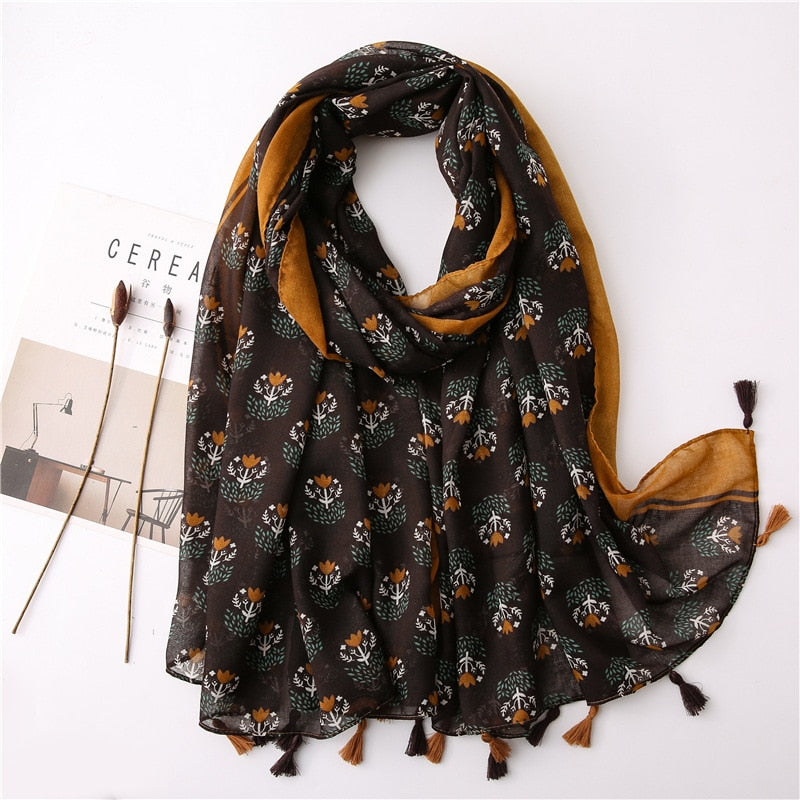 Tri-Shade Scarf