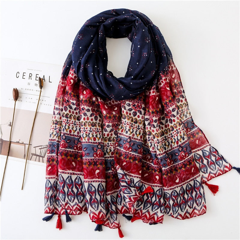 Tri-Shade Scarf