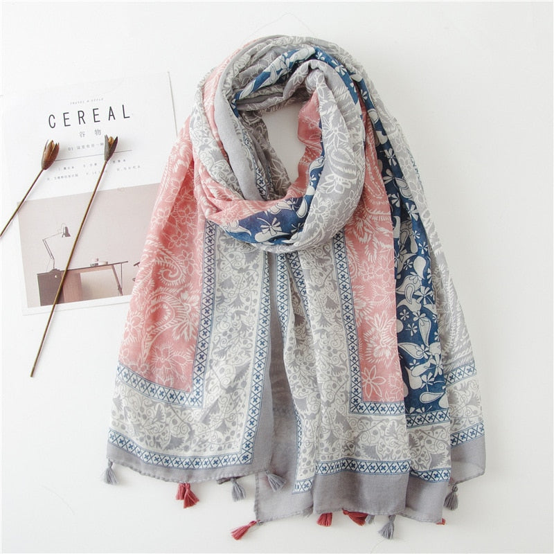 Tri-Shade Scarf