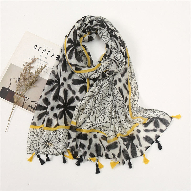 Tri-Shade Scarf