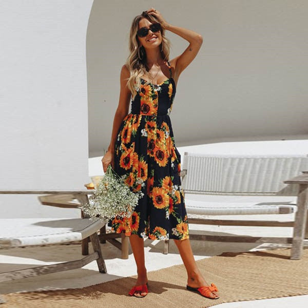 Button-Up Sundress