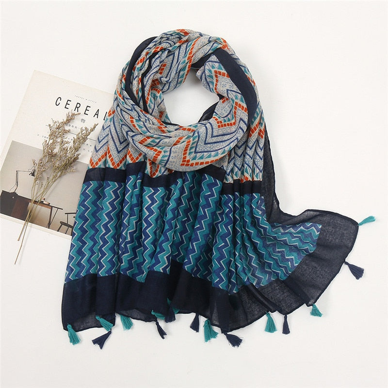 Tri-Shade Scarf