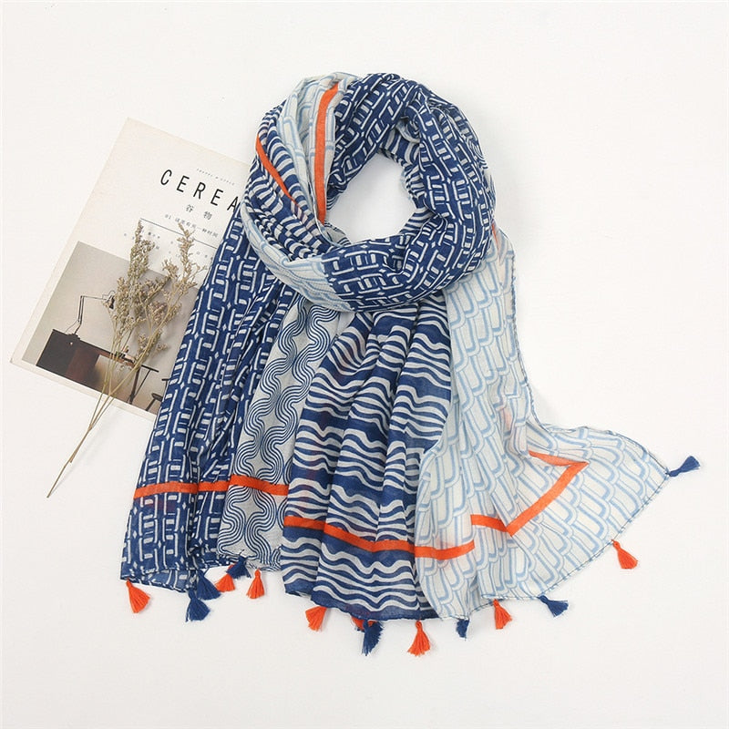 Tri-Shade Scarf